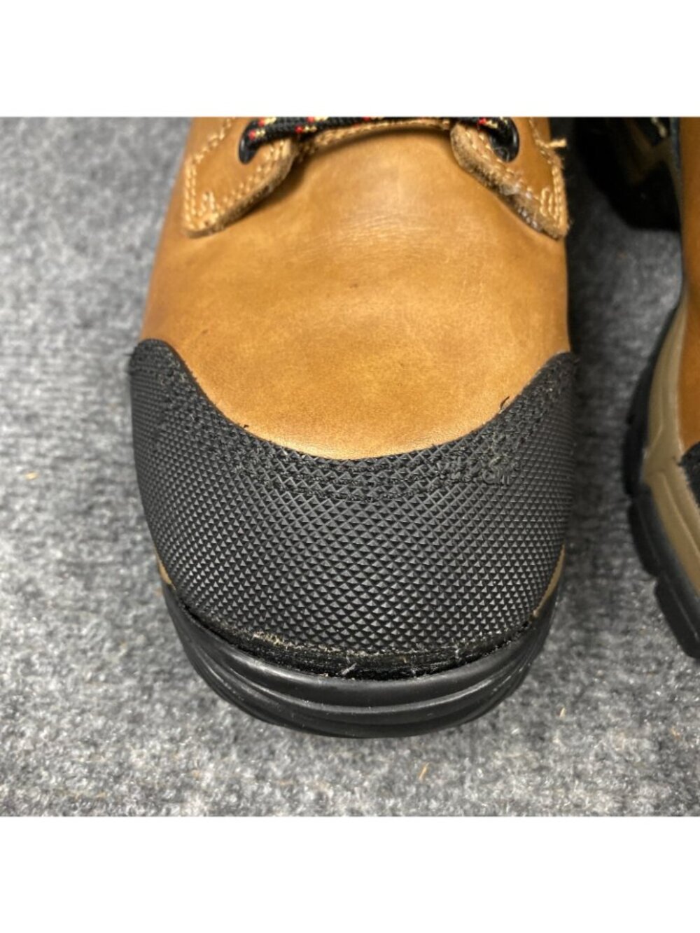 Red Wing Boots Mens 9D Sample Not For Resale Brown Nubuck 6" Waterproof Vibram - Picture 10 of 16
